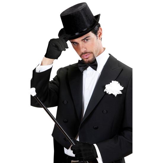 Par de guantes negros 25cm Par de guantes negros 25cm