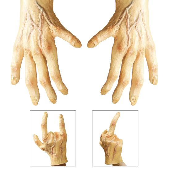 Par de Manos Gigantes Moldeables Par de Manos Gigantes Moldeables