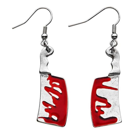 Par de Pendientes Cuchillos Carnicero Par de Pendientes Cuchillos Carnicero