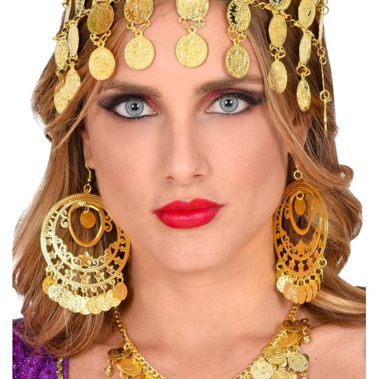 Par de Pendientes Oro con Monedas Par de Pendientes Oro con Monedas