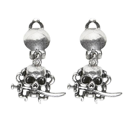 Par de Pendientes Pirata con Calaveras Par de Pendientes Pirata con Calaveras
