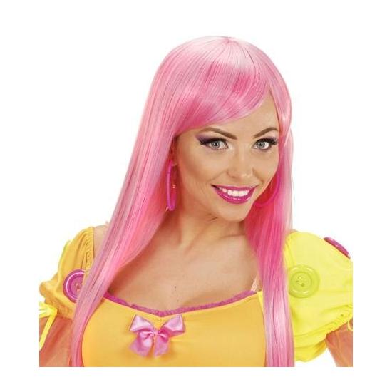 Par de Pendientes rosas Fluorescentes Par de Pendientes rosas Fluorescentes