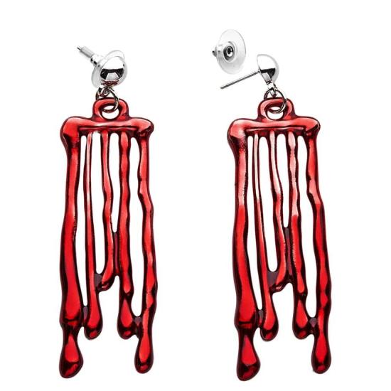 Par de Pendientes Sangre Chorreando. Par de Pendientes Sangre Chorreando.