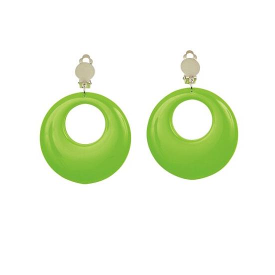Par de Pendientes Verde Neón Par de Pendientes Verde Neón