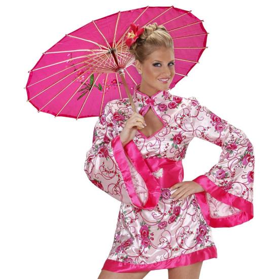 Parasol Oriental en Seda 76 cms Parasol Oriental en Seda 76 cms