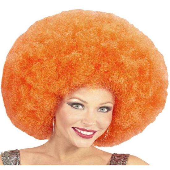 Peluca Afro Sobredimensionada color Naranja Peluca Afro Sobredimensionada color Naranja