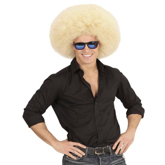 Peluca Afro Sobredimensionada color Rubia Peluca Afro Sobredimensionada color Rubia