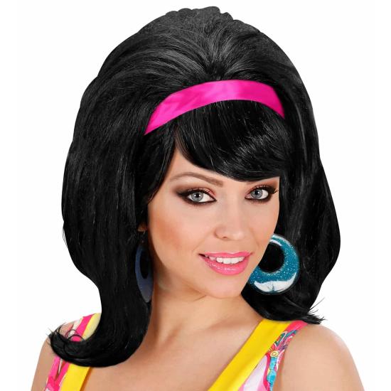 Peluca Años 70 Disco Yeye  Adulta Peluca Años 70 Disco Yeye  Adulta