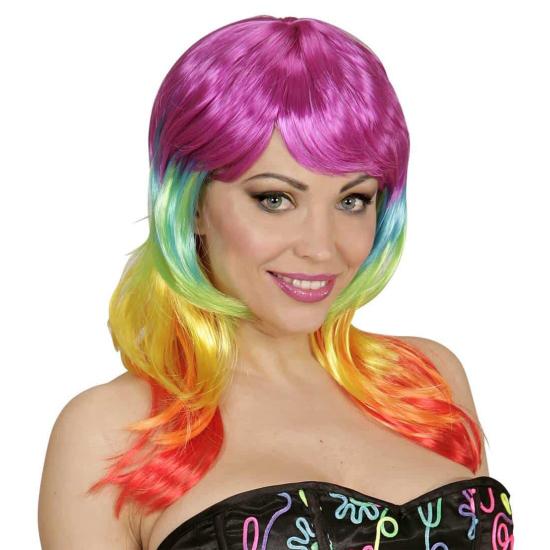 Peluca Arco Iris Fashion Peluca Arco Iris Fashion