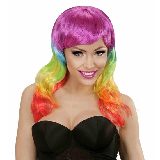 Peluca Arco Iris Fashion Peluca Arco Iris Fashion