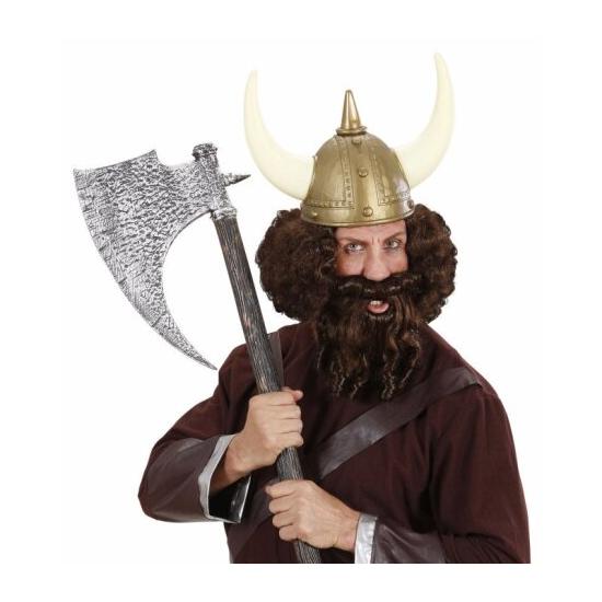 Peluca y Barba con tirabuzones Peluca y Barba con tirabuzones