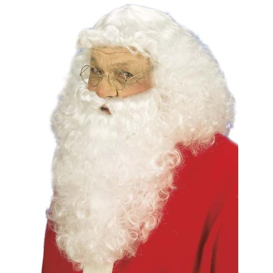 Peluca Blanca con Barba incluida Peluca Blanca con Barba incluida