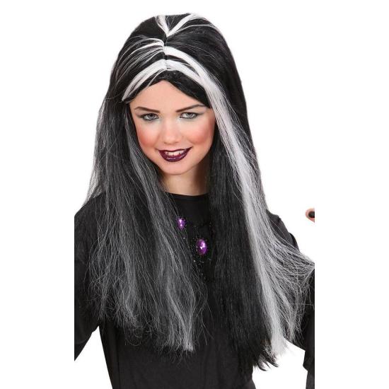 Peluca Bruja infantil Fluor oscuridad ! Peluca Bruja infantil Fluor oscuridad !