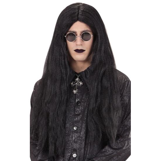 Peluca cantante Ozzy o Vampiro para hombre Peluca cantante Ozzy o Vampiro para hombre