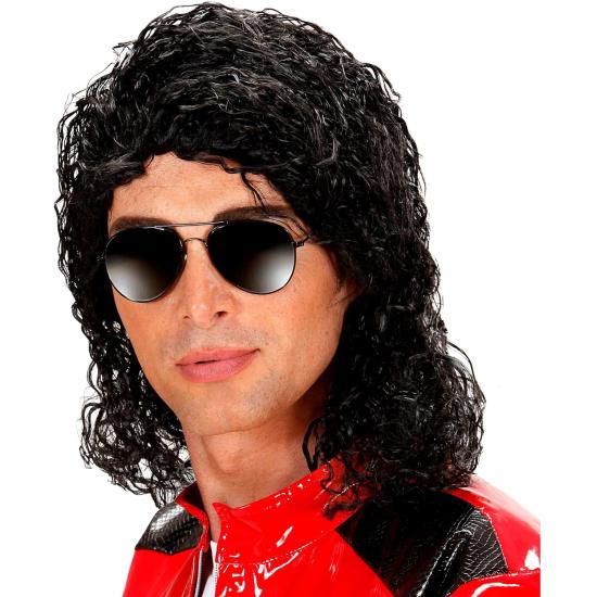 Peluca Rey del Pop En Caja Peluca Rey del Pop En Caja