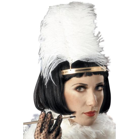 Peluca Charleston negra Peluca Charleston negra