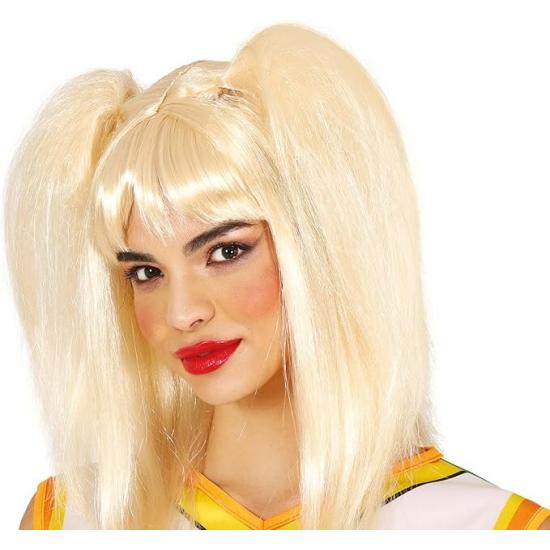 Peluca Coletas Rubia Peluca Coletas Rubia