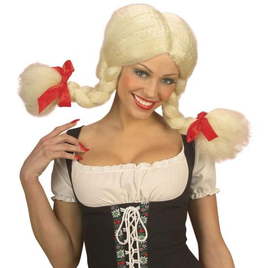 Peluca Con Maxi Coletas Rubias Peluca Con Maxi Coletas Rubias