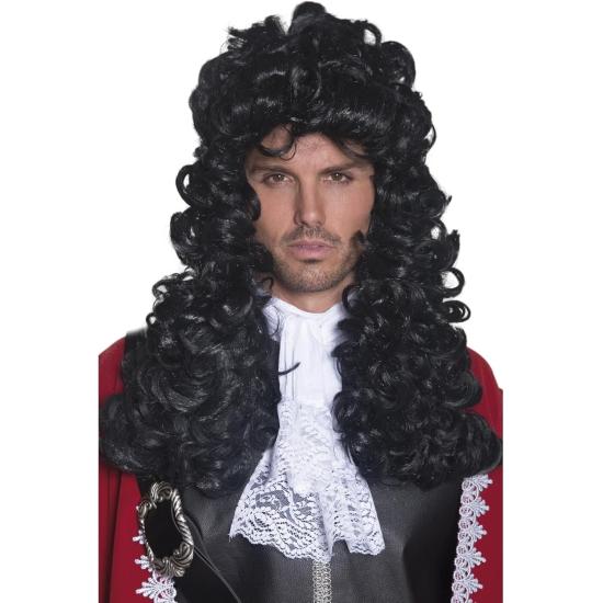 Peluca de Capitán Pirata Garfio Lujo Peluca de Capitán Pirata Garfio Lujo