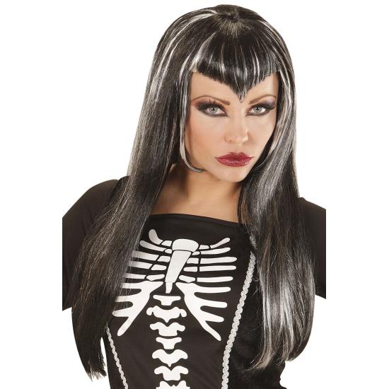 Peluca de Esqueleto flequillo en V Peluca de Esqueleto flequillo en V