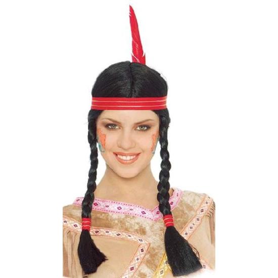 Peluca de India Pluma Roja Peluca de India Pluma Roja