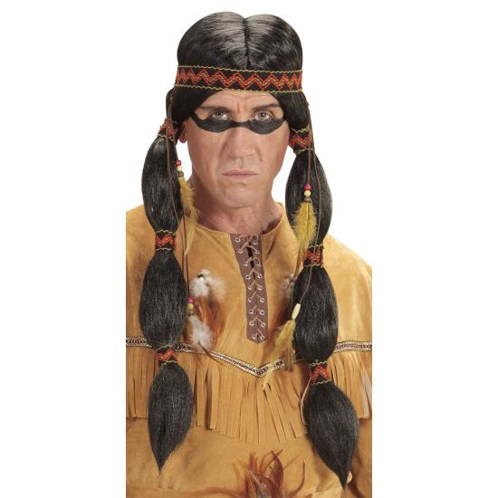 Peluca de Indio Coletas Peluca de Indio Coletas