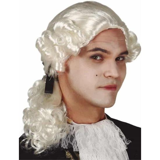 Peluca de Época Hombre Colonial Peluca de Época Hombre Colonial