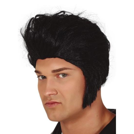 Peluca de Rockero Rey negra Peluca de Rockero Rey negra