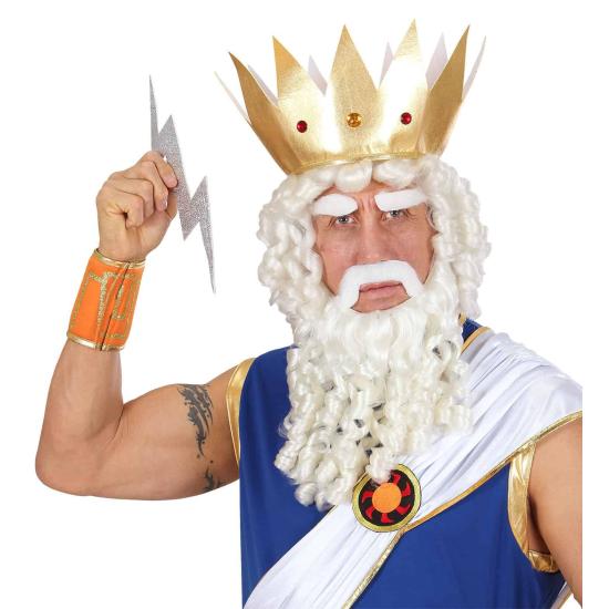 Peluca disfraz Dios del Olympo o Poseidón. Peluca disfraz Dios del Olympo o Poseidón.