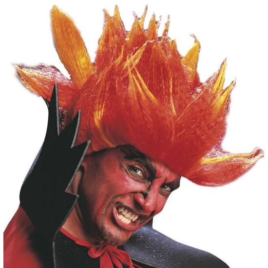 Peluca Disfraz Llamas Fuego Peluca Disfraz Llamas Fuego