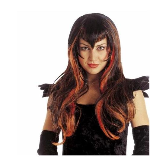 Peluca disfraz Vampira Fashion . Peluca disfraz Vampira Fashion .