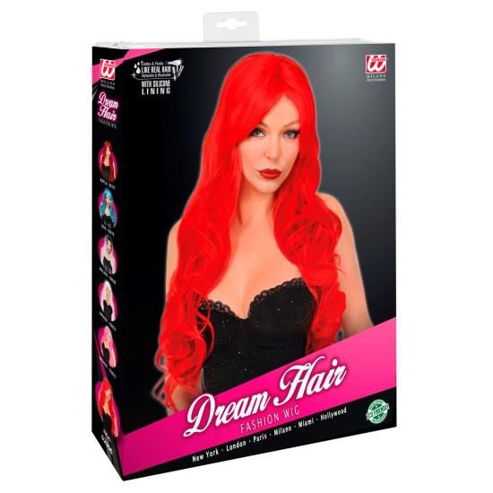 Peluca Espiral Roja Cosplay Peluca Espiral Roja Cosplay