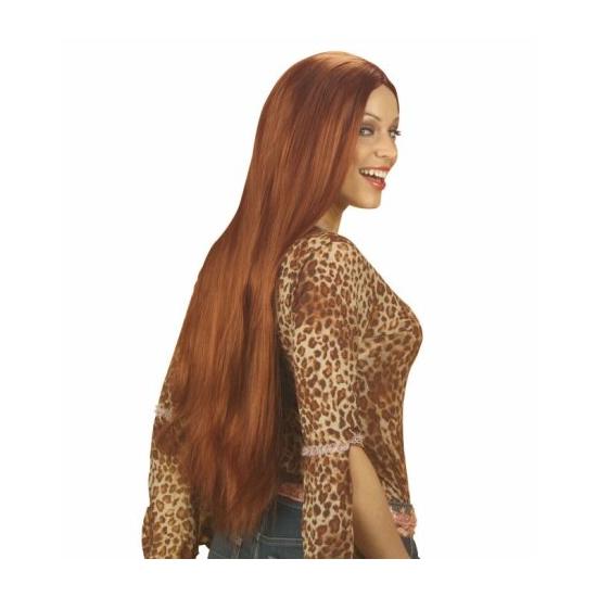 Peluca Extra larga Cobriza Peluca Extra larga Cobriza