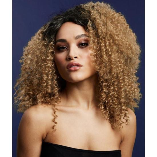 Peluca Fever Lizzo, Caramelo Peluca Fever Lizzo, Caramelo
