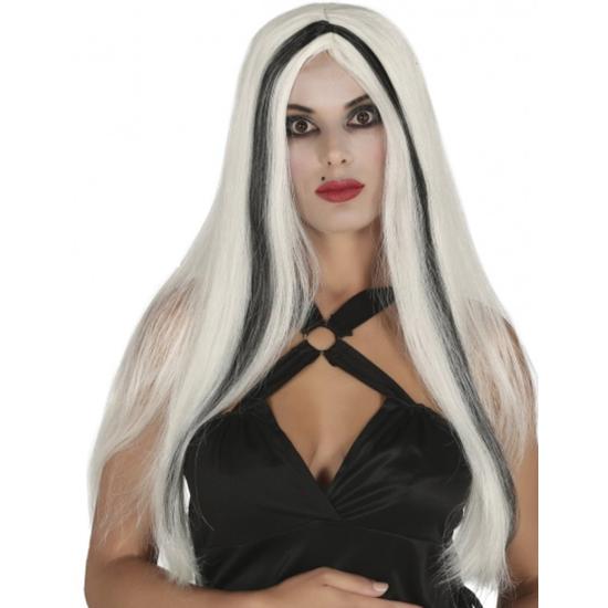 Peluca Fluorescente en la Oscuridad Mechas Peluca Fluorescente en la Oscuridad Mechas