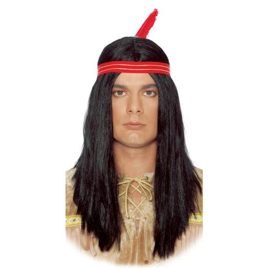 Peluca Indio con Pluma Peluca Indio con Pluma