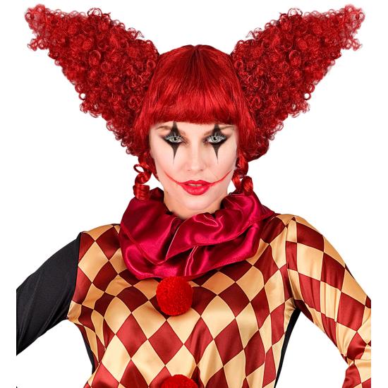 Peluca Killer Clown, roja, vintage, accesorio payaso de terror, disfraz Halloween Peluca Killer Clown, roja, vintage, accesorio payaso de terror, disfraz Halloween