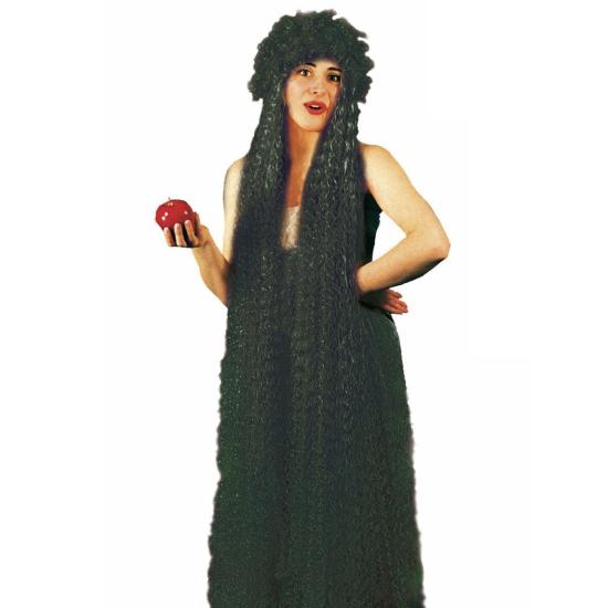 Peluca Extra larga Lady Eva Negra Peluca Extra larga Lady Eva Negra