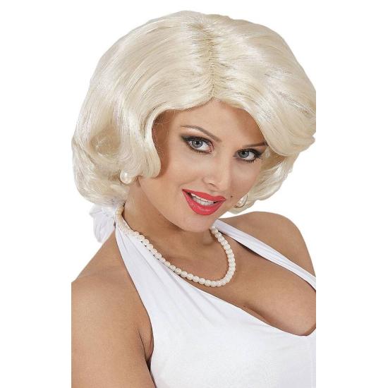 Peluca Marilyn Diva estrella Cine. Peluca Marilyn Diva estrella Cine.