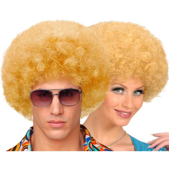 Peluca Maxi Afro Rubia extra Peluca Maxi Afro Rubia extra