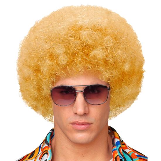 Peluca Maxi Afro Rubia extra Peluca Maxi Afro Rubia extra