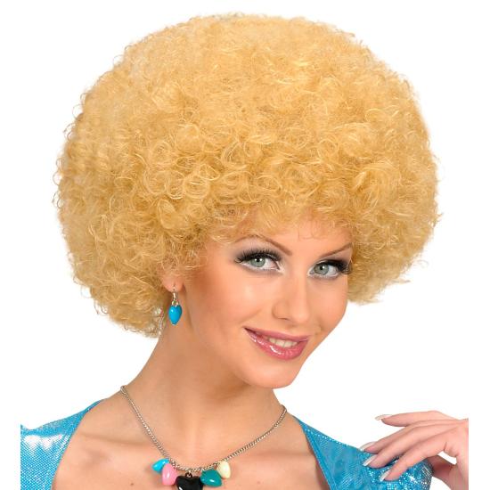 Peluca Maxi Afro Rubia extra Peluca Maxi Afro Rubia extra