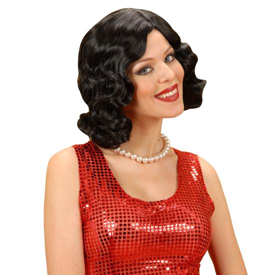 Peluca media melena Años 20 Peluca media melena Años 20