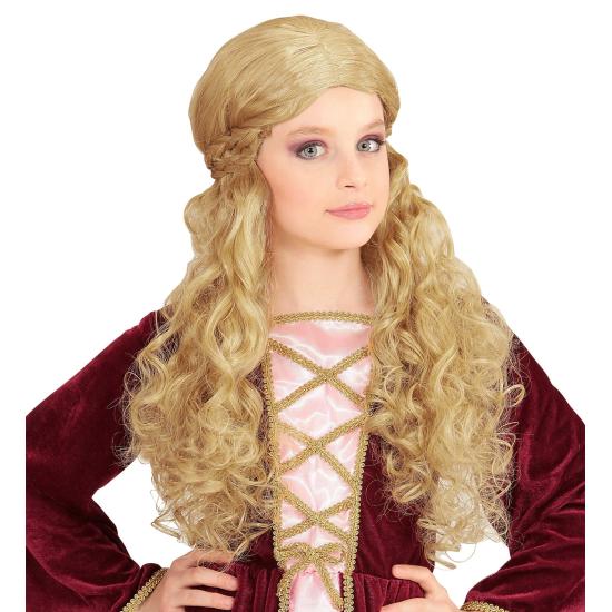 Peluca Medieval Rubia infantil Peluca Medieval Rubia infantil