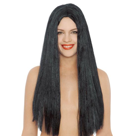 Peluca para disfraz Melena Negra Peluca para disfraz Melena Negra