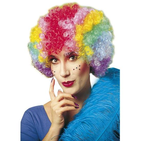 Peluca Multicolor Payaso Lujo. Peluca Multicolor Payaso Lujo.