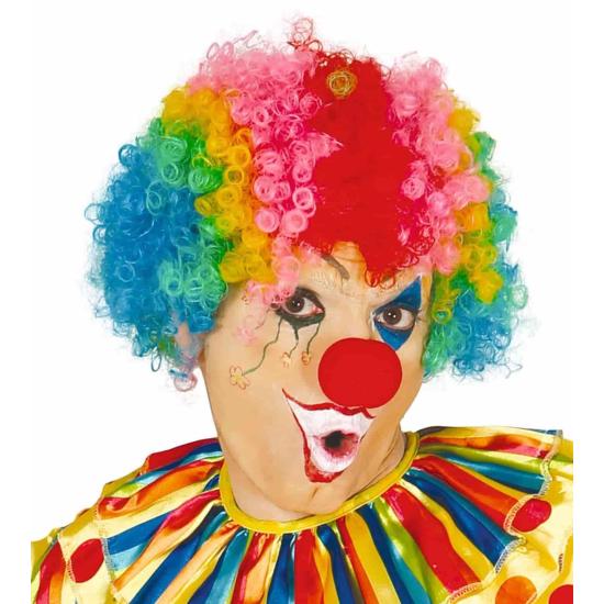 Peluca Multicolor Payaso Circo Peluca Multicolor Payaso Circo