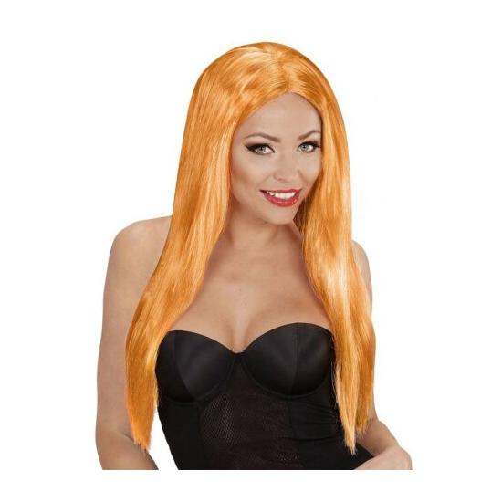Peluca para disfraces Glamour Naranja Peluca para disfraces Glamour Naranja