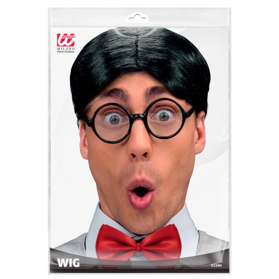 Peluca de Empollón para Adulto Peluca de Empollón para Adulto