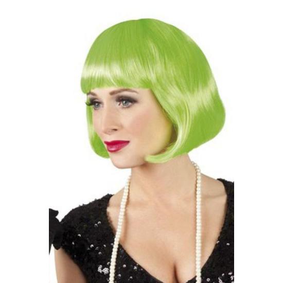 Peluca para disfraz Cabaret Verde Peluca para disfraz Cabaret Verde